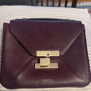 DeMellier Mini Berlin in Burgundy Grain